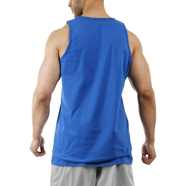 Mens Blue Vest - Image 2
